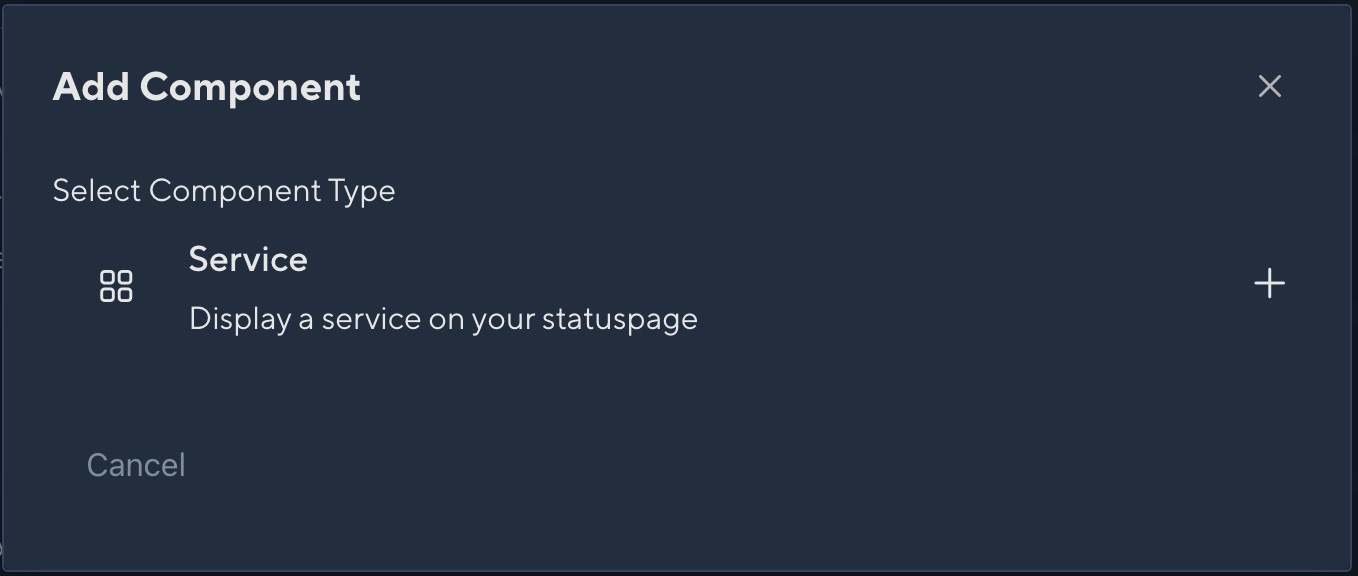 statuspage-add-component